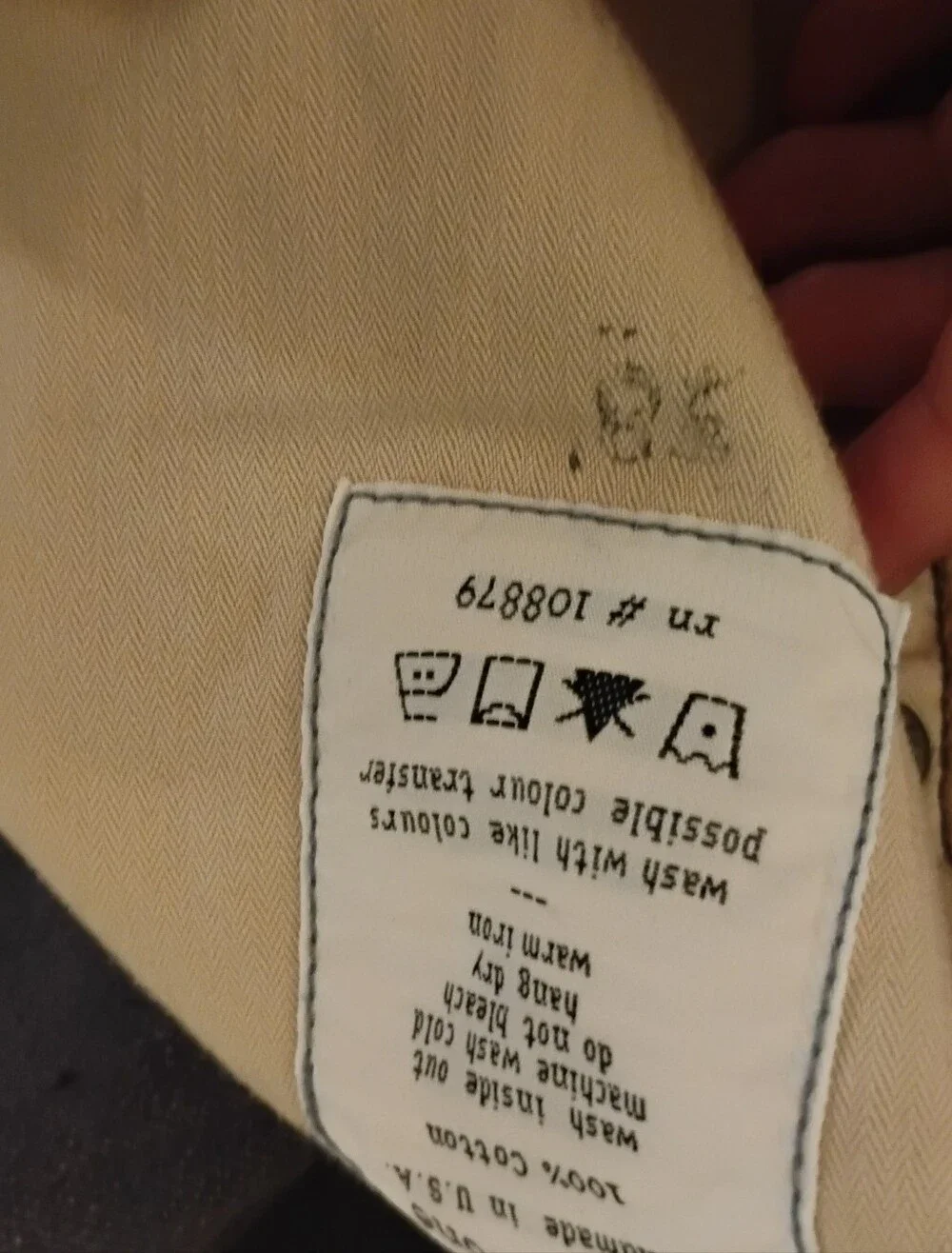Rag & Bone Mens Lightweight Jeans Pants Sz 38 Waist